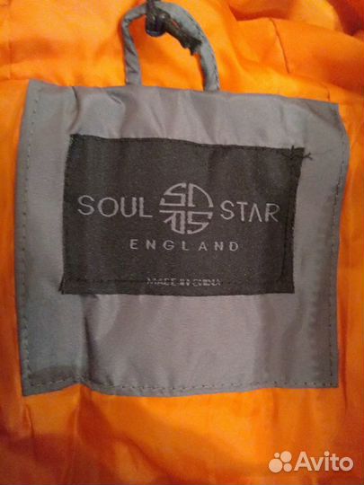 Новый пуховик soul star england, р-р 52 (XL)