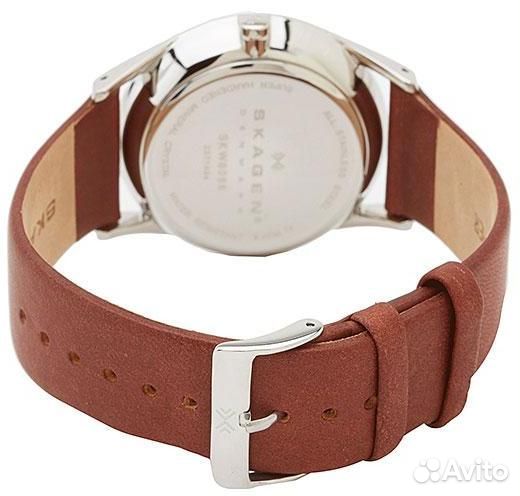 Мужские наручные часы Skagen Leather SKW6086