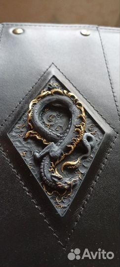 Кожаный ежедневник ручной работы А5