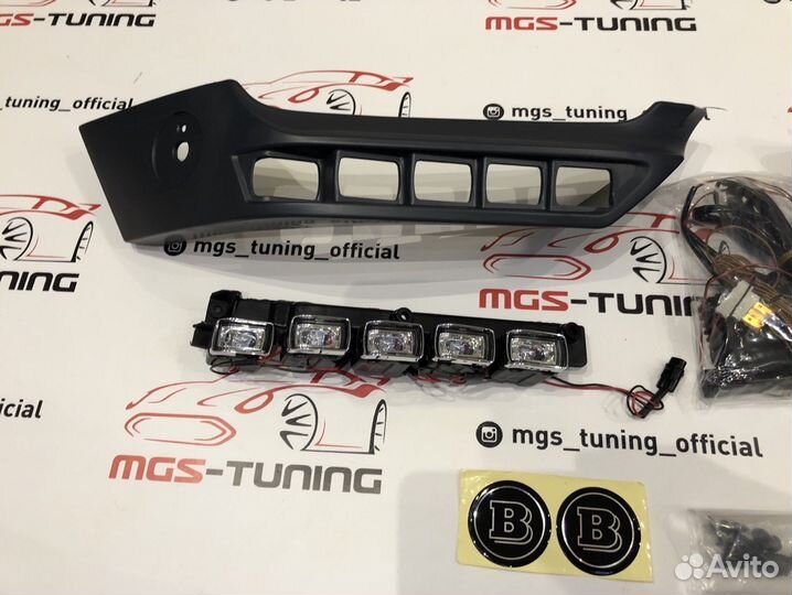 Уголки B с дхо на Mercedes G-class w463