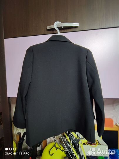 Пиджак школьный для мальчика 128-134