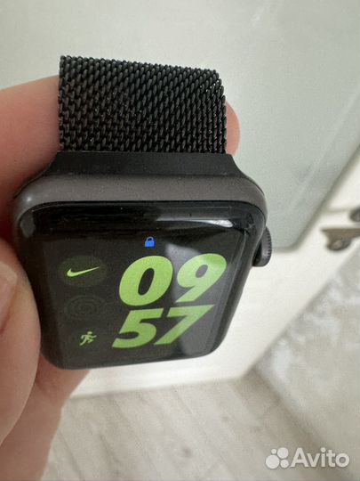 Часы apple watch 3 42mm nike