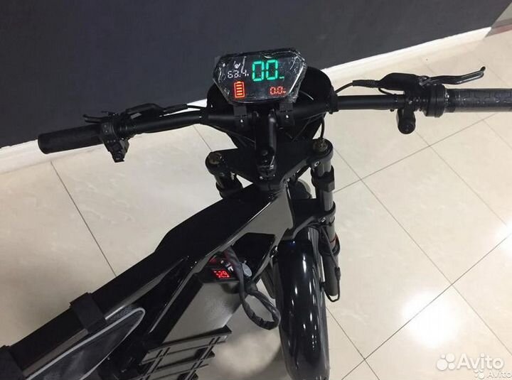 Электро Мотоцикл Denzel Hunter 2x2 Black