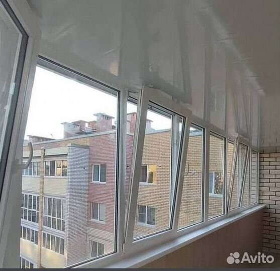 Балкон пластиковый