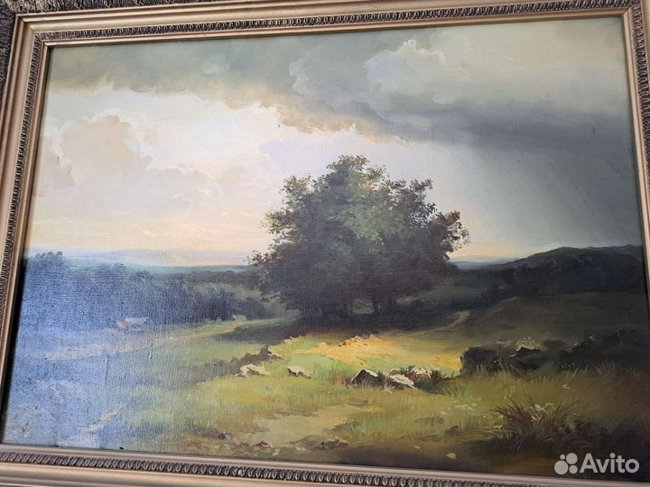 Картина маслом на холсте пейзаж