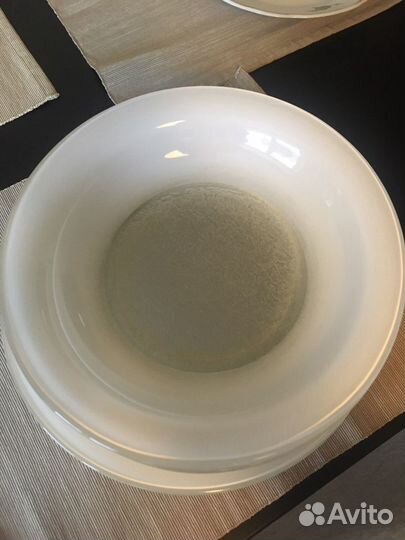 Сервиз столовый стекло тарелки