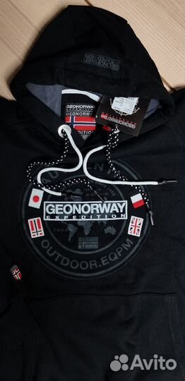 Новое худи толстовка Geographical Norway оригинал