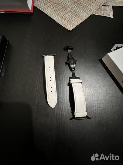 Кожаный ремешок для Apple Watch 42/44/45 mm