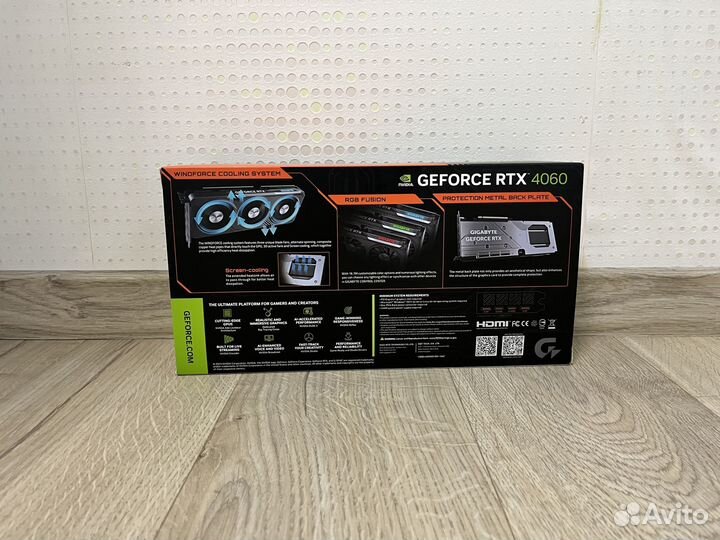 Видеокарта Gigabyte RTX 4060 Gaming OC