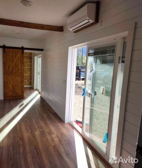 Дом - дача на основе морского контейнера 31 м2