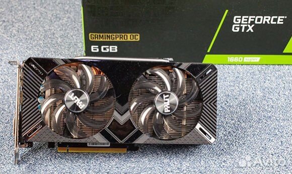 Видеокарта palit gtx 1660 super