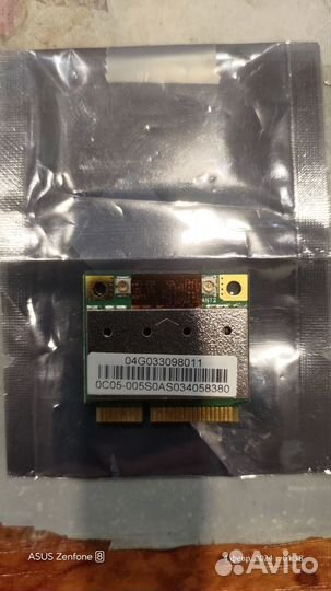 Адаптер WiFi + BT Mini PCI-E