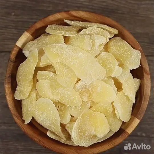 Имбирь сушеный в сахаре