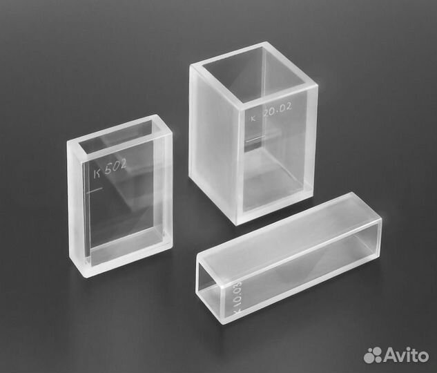 Кювета 10x10 мм,прозрачные стенки
