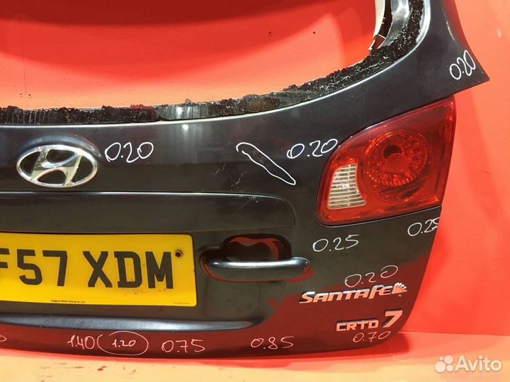 Дверь багажника для Hyundai Santa Fe CM (Б/У)