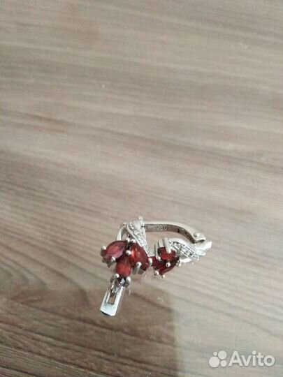 Серьги серебро