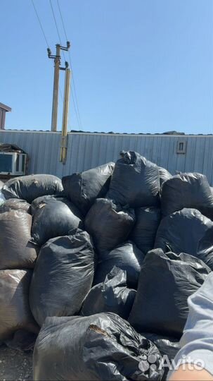 Опилки стружка в мешках