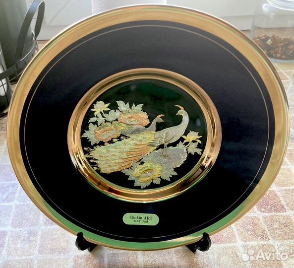 Тарелки декоративные винтажные (набор) Япония