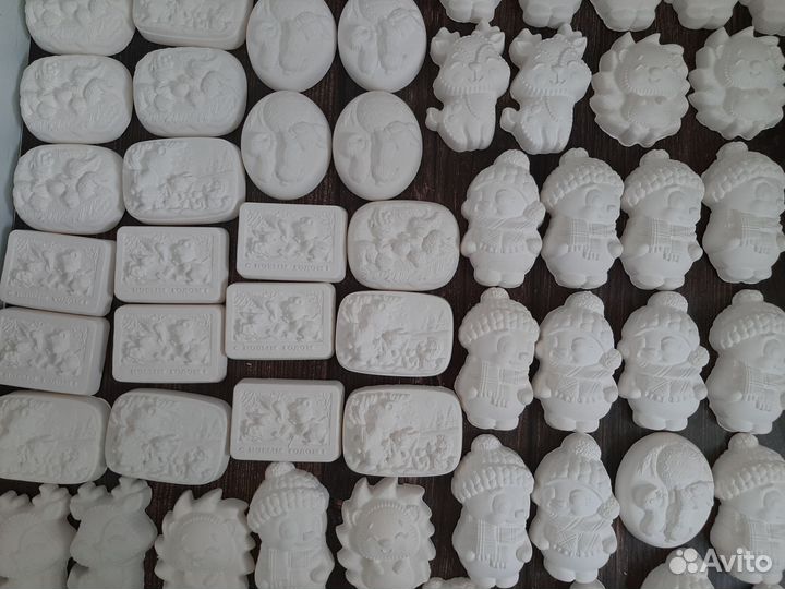 Фигурки из гипса для раскрашивания