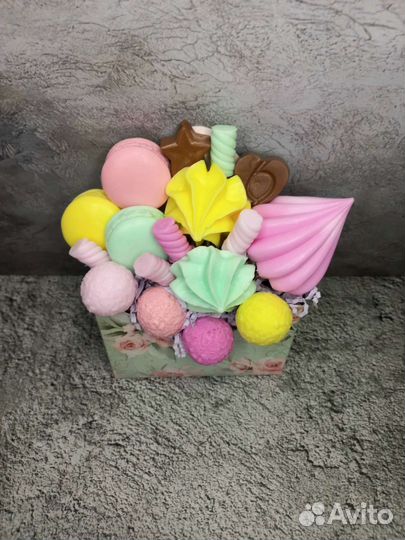 Букет цветов из мыла