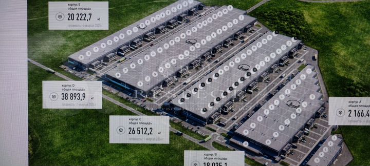 Индустриальный парк от 750 кв.м