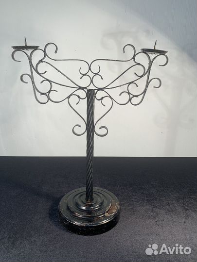 Старинный подсвечник СССР