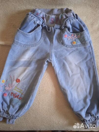 Штанишки джинсовые