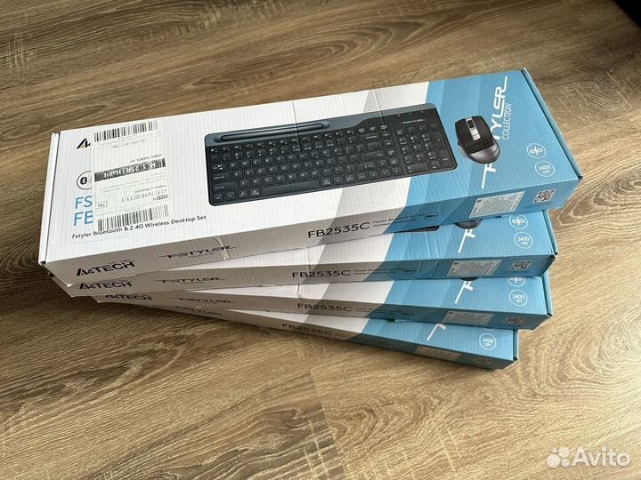 Клавиатура и мышь A4Tech Fstyler FB2535C