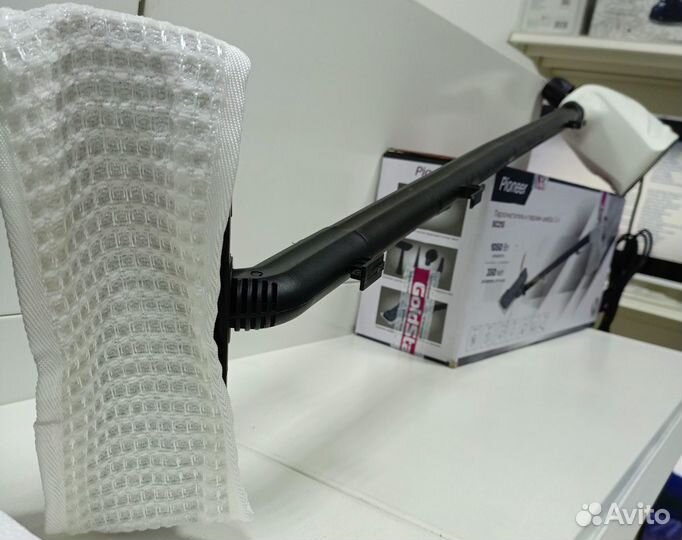 Пароочиститель + паровая швабра: 3,2бар, 6 насадок