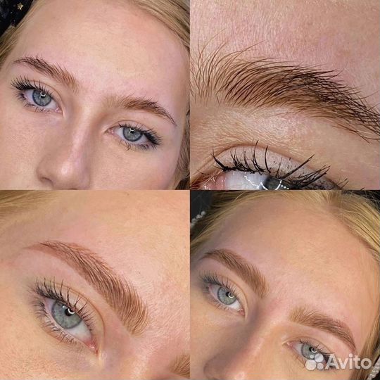 Модель на брови