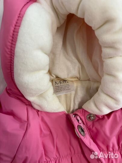 Комбинезон для девочки демисезонный 62