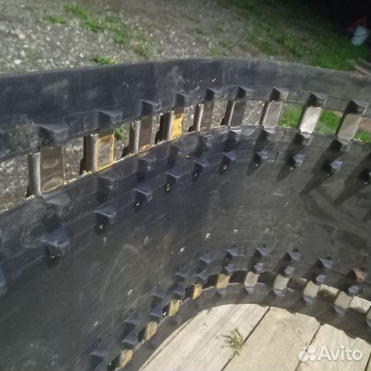 Гусеница снегохода поларис, тайга