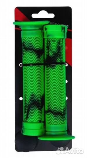 Грипсы велосипедные на руль резиновые STG 150 мм