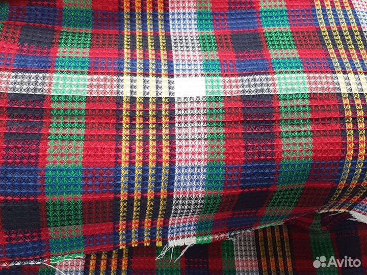 Ткань полотенечная вафельная