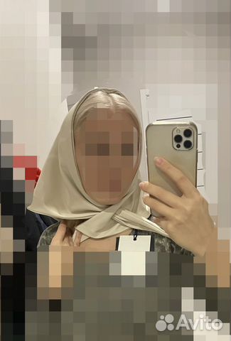 Косынка из экокожи