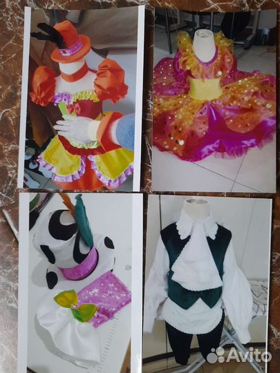 Пошив концертных костюмов и ростовых кукол