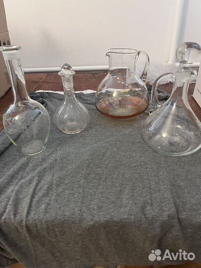 Штофы и графины СССР