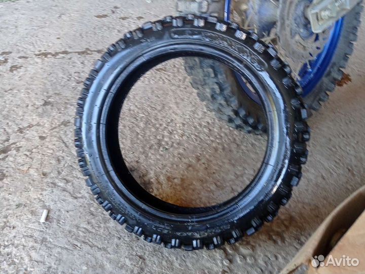 Шины 80 100 12r на пит байк заднее