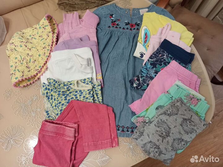 Вещи пакетом 104 на девочку