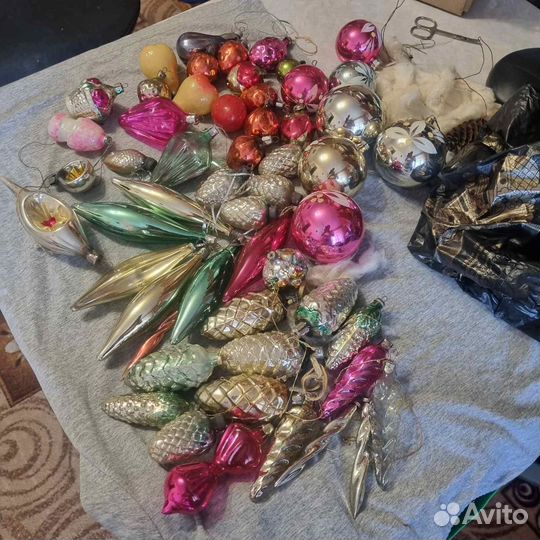 Новогодние игрушки СССР