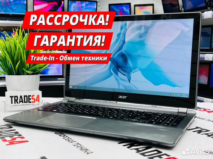 Ноутбук Acer Aspire V5 - 4 Ядра / 6Gb / SSD 256Gb