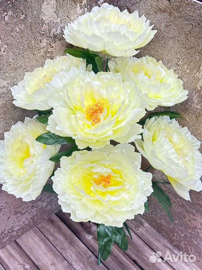 Искусственные цветы упаковка 20 штук