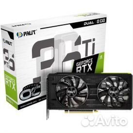 Видеокарта palit rtx 3060 ti dual 8gb