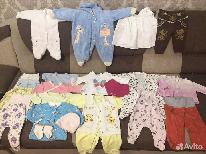 Детские веши от 0 до года