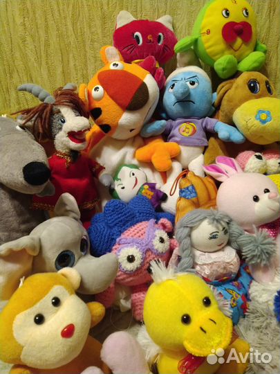 Мягкие игрушки бу пакетом