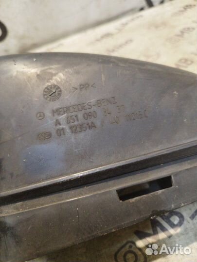 Патрубок воздушного фильтра Mercedes E-Class W212