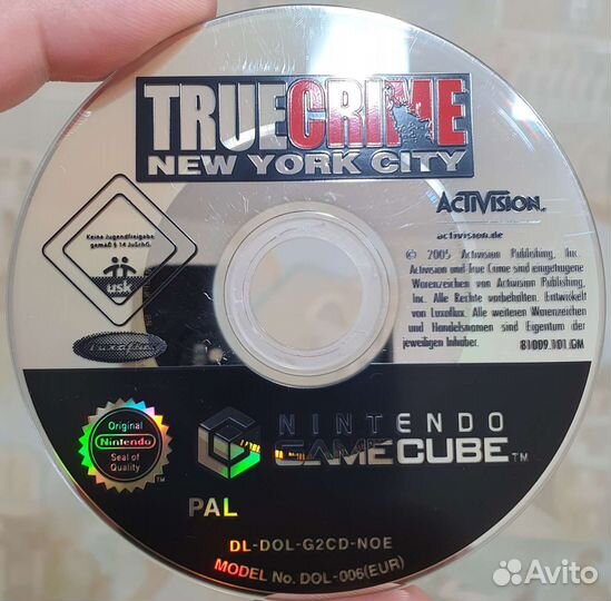 Nintendo Gamecube True Crime New York City