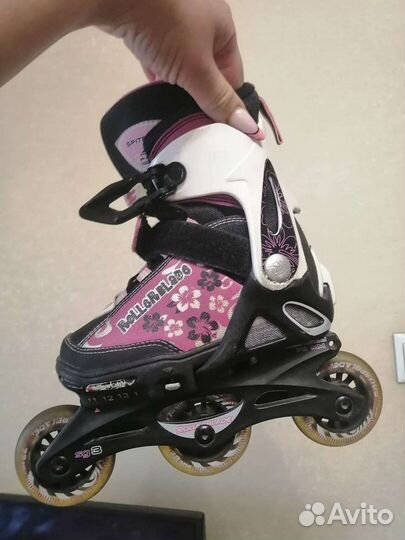 Роликовые коньки детские Rollerblade размер 28-32