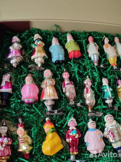 Елочные игрушки СССР