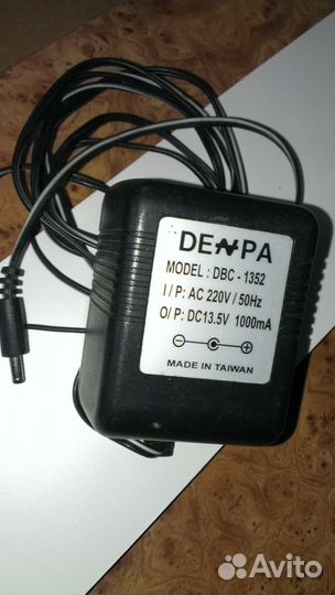 Сетевые адапторы 7.5V, 13,5V, 1000mA